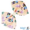 Baby Shark Kids Hair Bows – Hair Accessories Gift Set – 7 Pcs 4 Inch Bundle for Girls – Different Character on each Clip – Alligator Clip – Ages 3 +(Bluey)