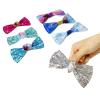 Baby Shark Kids Hair Bows – Hair Accessories Gift Set – 7 Pcs 4 Inch Bundle for Girls – Different Character on each Clip – Alligator Clip – Ages 3 +(Disney Frozen 2)