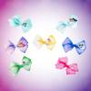 Baby Shark Kids Hair Bows – Hair Accessories Gift Set – 7 Pcs 4 Inch Bundle for Girls – Different Character on each Clip – Alligator Clip – Ages 3 +(Disney Princess)