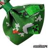 Baby Shark Kids Hair Bows – Hair Accessories Gift Set – 7 Pcs 4 Inch Bundle for Girls – Different Character on each Clip – Alligator Clip – Ages 3 +(Minecraft)