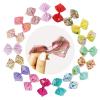Baby Shark Kids Hair Bows – Hair Accessories Gift Set – 7 Pcs 4 Inch Bundle for Girls – Different Character on each Clip – Alligator Clip – Ages 3 +(Special Squishmallows)