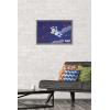 Bluey – Bats Wall Poster, 19L” x 13W”, Premium Unframed Version(Barnwood Framed Version)