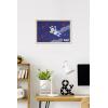 Bluey – Bats Wall Poster, 19L” x 13W”, Premium Unframed Version(Blonde Framed Version)