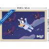 Bluey – Bats Wall Poster, 19L” x 13W”, Premium Unframed Version(Blonde Framed Version)