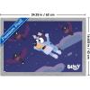 Bluey – Bats Wall Poster, 19L” x 13W”, Premium Unframed Version(Gray Framed Version)