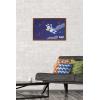 Bluey – Bats Wall Poster, 19L” x 13W”, Premium Unframed Version(Mahogany Framed Version)