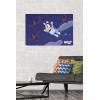 Bluey – Bats Wall Poster, 19L” x 13W”, Premium Unframed Version(Poster & Mount Bundle)