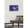 Bluey – Bats Wall Poster, 19L” x 13W”, Premium Unframed Version(Silver Framed Version)
