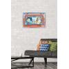 Bluey – Car Ride Wall Poster, 19L” x 13W”, Premium Unframed Version(Silver Framed Version)