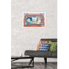 Bluey – Car Ride Wall Poster, 19L” x 13W”, Premium Unframed Version(White Framed Version)