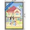 Bluey – Family Wall Poster, 19L” x 13W”, Premium Unframed Version(Barnwood Framed Version)