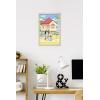 Bluey – Family Wall Poster, 19L” x 13W”, Premium Unframed Version(Blonde Framed Version)