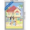 Bluey – Family Wall Poster, 19L” x 13W”, Premium Unframed Version(Gray Framed Version)