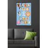 Bluey – Grid Wall Poster, 19L” x 13W”, Premium Unframed Version(Premium Poster & Clip Bundle)