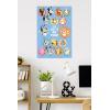 Bluey – Grid Wall Poster, 19L” x 13W”, Premium Unframed Version(Unframed Version)