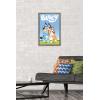 Bluey – Hug Wall Poster, 22.4L” x 14.7W”, Barnwood Framed Version(Barnwood Framed Version)