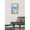 Bluey – Hug Wall Poster, 22.4L” x 14.7W”, Barnwood Framed Version(Bronze Framed Version)