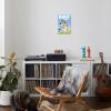 Bluey – Hug Wall Poster, 22.4L” x 14.7W”, Barnwood Framed Version(Premium Unframed Version)