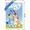 Bluey – Hug Wall Poster, 22.4L” x 14.7W”, Barnwood Framed Version(White Framed Version)