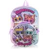 Bluey Backpack with Lunch Box for Kids | Insulated Lunch Bag for Boys, Girls, Toddlers | 14″ Backpack for School and Reusable Lunchbox(Superkitties)