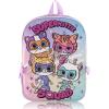 Bluey Backpack with Lunch Box for Kids | Insulated Lunch Bag for Boys, Girls, Toddlers | 14″ Backpack for School and Reusable Lunchbox(Superkitties)