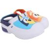 Bluey Boys & Girls Clogs Kids Slip On Beach Water Shoes with Adjustable Strap(Grey)