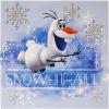 Bluey Canvas Wall Art – 4-Piece Set for Kids’ Room Décor, Each Print 12″x12″, Colorful and Fun Artwork for Bedroom, Nursery, or Playroom(Frozen 2)
