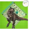 Bluey Canvas Wall Art – 4-Piece Set for Kids’ Room Décor, Each Print 12″x12″, Colorful and Fun Artwork for Bedroom, Nursery, or Playroom(Jurassic World Green/Blue)
