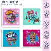 Bluey Canvas Wall Art – 4-Piece Set for Kids’ Room Décor, Each Print 12″x12″, Colorful and Fun Artwork for Bedroom, Nursery, or Playroom(LOL Surprise / Sweet Things)