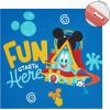 Bluey Canvas Wall Art – 4-Piece Set for Kids’ Room Décor, Each Print 12″x12″, Colorful and Fun Artwork for Bedroom, Nursery, or Playroom(Mickey Mouse)