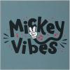 Bluey Canvas Wall Art – 4-Piece Set for Kids’ Room Décor, Each Print 12″x12″, Colorful and Fun Artwork for Bedroom, Nursery, or Playroom(Mickey Mouse Mickey Vibes)