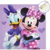 Bluey Canvas Wall Art – 4-Piece Set for Kids’ Room Décor, Each Print 12″x12″, Colorful and Fun Artwork for Bedroom, Nursery, or Playroom(Minnie Mouse / Purple)
