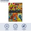Bluey Canvas Wall Art and Décor with 3D Tufting,Kids Bedroom or Playroom Wall Decoration, 11″ W x 15″ H(Avengers)