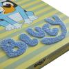 Bluey Canvas Wall Art and Décor with 3D Tufting,Kids Bedroom or Playroom Wall Decoration, 11″ W x 15″ H(Bluey)