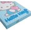 Bluey Canvas Wall Art and Décor with 3D Tufting,Kids Bedroom or Playroom Wall Decoration, 11″ W x 15″ H(Hello Kitty Blue Tufting)