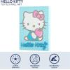 Bluey Canvas Wall Art and Décor with 3D Tufting,Kids Bedroom or Playroom Wall Decoration, 11″ W x 15″ H(Hello Kitty Blue Tufting)