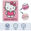 Bluey Canvas Wall Art and Décor with 3D Tufting,Kids Bedroom or Playroom Wall Decoration, 11″ W x 15″ H(Hello Kitty Pink Tufting)