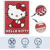 Bluey Canvas Wall Art and Décor with 3D Tufting,Kids Bedroom or Playroom Wall Decoration, 11″ W x 15″ H(Hello Kitty White Dot)