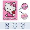 Bluey Canvas Wall Art and Décor with 3D Tufting,Kids Bedroom or Playroom Wall Decoration, 11″ W x 15″ H(Hello Kitty White Tufting)