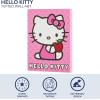 Bluey Canvas Wall Art and Décor with 3D Tufting,Kids Bedroom or Playroom Wall Decoration, 11″ W x 15″ H(Hello Kitty White Tufting)