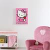 Bluey Canvas Wall Art and Décor with 3D Tufting,Kids Bedroom or Playroom Wall Decoration, 11″ W x 15″ H(Hello Kitty White Tufting)