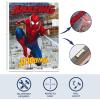 Bluey Canvas Wall Art and Décor with 3D Tufting,Kids Bedroom or Playroom Wall Decoration, 11″ W x 15″ H(Spiderman)