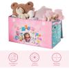 Bluey Collapsible Storage Trunk Durable Fabric Chest with Soft Lid, 28.5″x14.5″x16″,Kids Room Organizer(Gabbys Dollhouse)