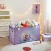 Bluey Collapsible Storage Trunk Durable Fabric Chest with Soft Lid, 28.5″x14.5″x16″,Kids Room Organizer(Wish)