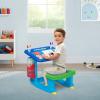 Bluey Draw and Play Desk by Delta Children – Includes 10 Markers and Coloring Book, Blue(CoComelon)