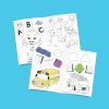 Bluey Draw and Play Desk by Delta Children – Includes 10 Markers and Coloring Book, Blue(CoComelon)