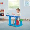 Bluey Draw and Play Desk by Delta Children – Includes 10 Markers and Coloring Book, Blue(CoComelon)