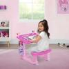 Bluey Draw and Play Desk by Delta Children – Includes 10 Markers and Coloring Book, Blue(Minnie Mouse)