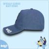 Bluey Hat Toddler Baseball Cap – Cute Hat for Kids, Adjustable Toddler Ball Cap, Bingo, Bandit(Blue Denim)