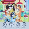 Bluey LED Wall Art,Kids Room Décor, Official Bluey Family Cartoon Print, Colorful Framed Artwork for Playroom, Nursery, or Bedroom,9.5″x11.5″
